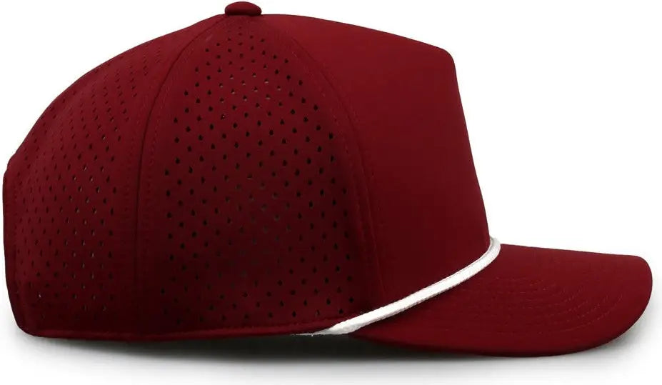 The Game GB505R NeoCool 5 Panel Snapback with Rope Cap - Cardinal White - Cardinal White / OSFM