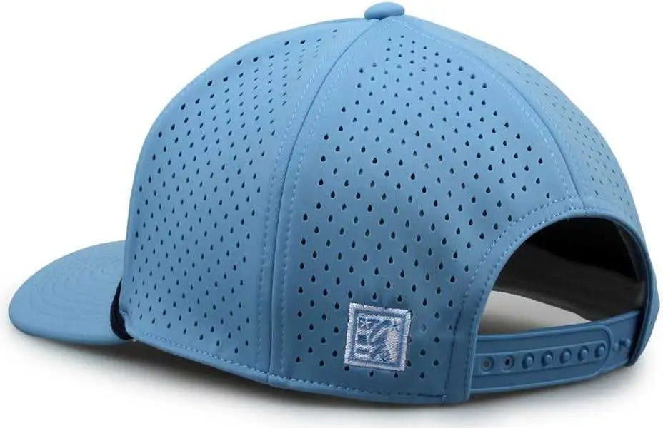 The Game GB505R NeoCool 5 Panel Snapback with Rope Cap - Columbia Blue Navy - Columbia Blue Navy / OSFM