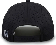 The Game GB505R NeoCool 5 Panel Snapback with Rope Cap Graphite Light Gray Gray Light Gray / OSFM