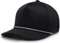The Game GB505R NeoCool 5 Panel Snapback with Rope Cap Graphite Light Gray Gray Light Gray / OSFM