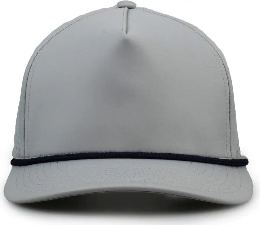 The Game GB505R NeoCool 5 Panel Snapback with Rope Cap - Gray Navy - Gray Navy / OSFM