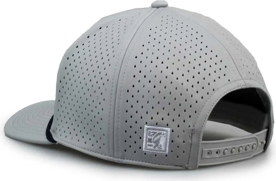 The Game GB505R NeoCool 5 Panel Snapback with Rope Cap - Gray Navy - Gray Navy / OSFM