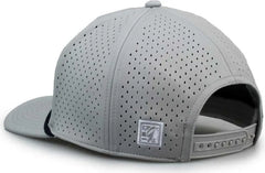 The Game GB505R NeoCool 5 Panel Snapback with Rope Cap Gray Navy Gray Navy / OSFM