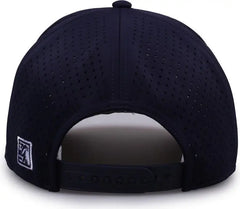 The Game GB505R NeoCool 5 Panel Snapback with Rope Cap Navy White Navy White / OSFM