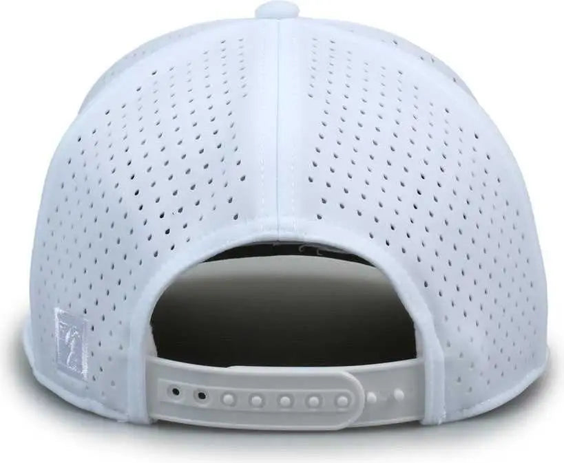 The Game GB505R NeoCool 5 Panel Snapback with Rope Cap - White Gray - White Gray / OSFM