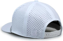 The Game GB505R NeoCool 5 Panel Snapback with Rope Cap White Gray White Gray / OSFM