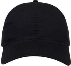 The Game GB510 Ultralight Cotton Twill Cap - Black - Black / 6 7/8’’ - 7 5/8’’
