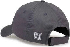 The Game GB510 Ultralight Cotton Twill Cap - Charcoal - Dark Gray / 6 7/8’’ - 7 5/8’’