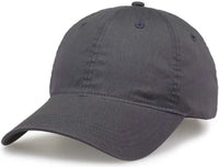 The Game GB510 Ultralight Cotton Twill Cap - Charcoal - Dark Gray / 6 7/8’’ - 7 5/8’’