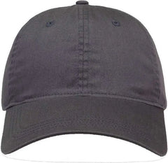 The Game GB510 Ultralight Cotton Twill Cap - Charcoal - Dark Gray / 6 7/8’’ - 7 5/8’’