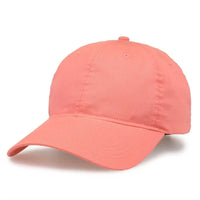 The Game GB510 Ultralight Cotton Twill Cap - Melon - Coral / 6 7/8’’ - 7 5/8’’
