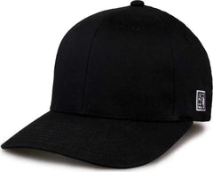 The Game GB514 Tri Blend Stretch Fit Cap Black Black / 6 3/4’’ 7 1/4’’