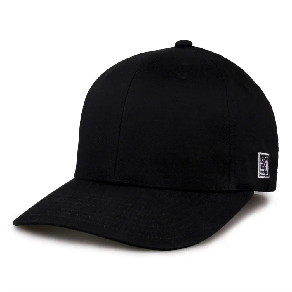 The Game GB514 Tri Blend Stretch Fit Cap - Black