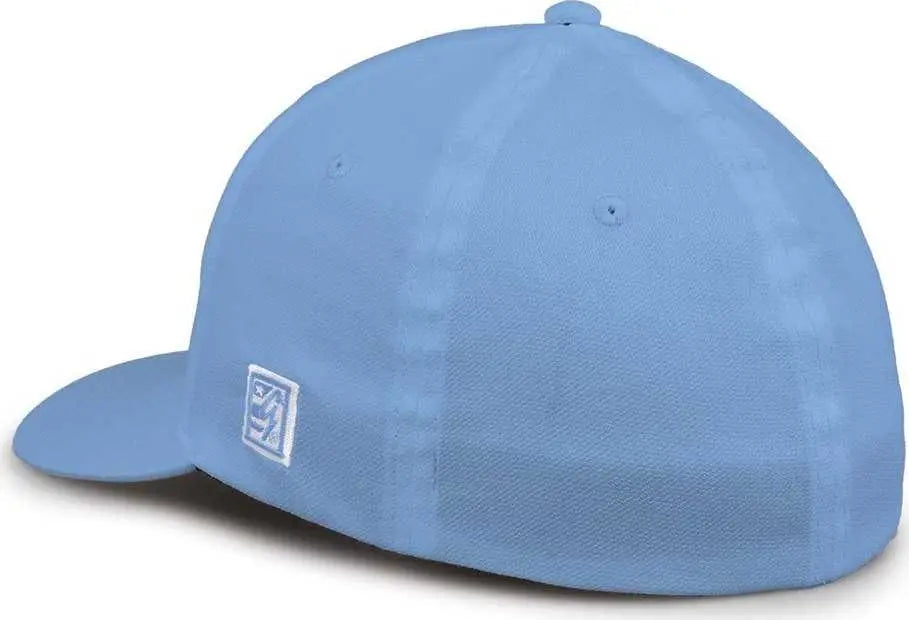 The Game GB514 Tri Blend Stretch Fit Cap - Columbia Blue