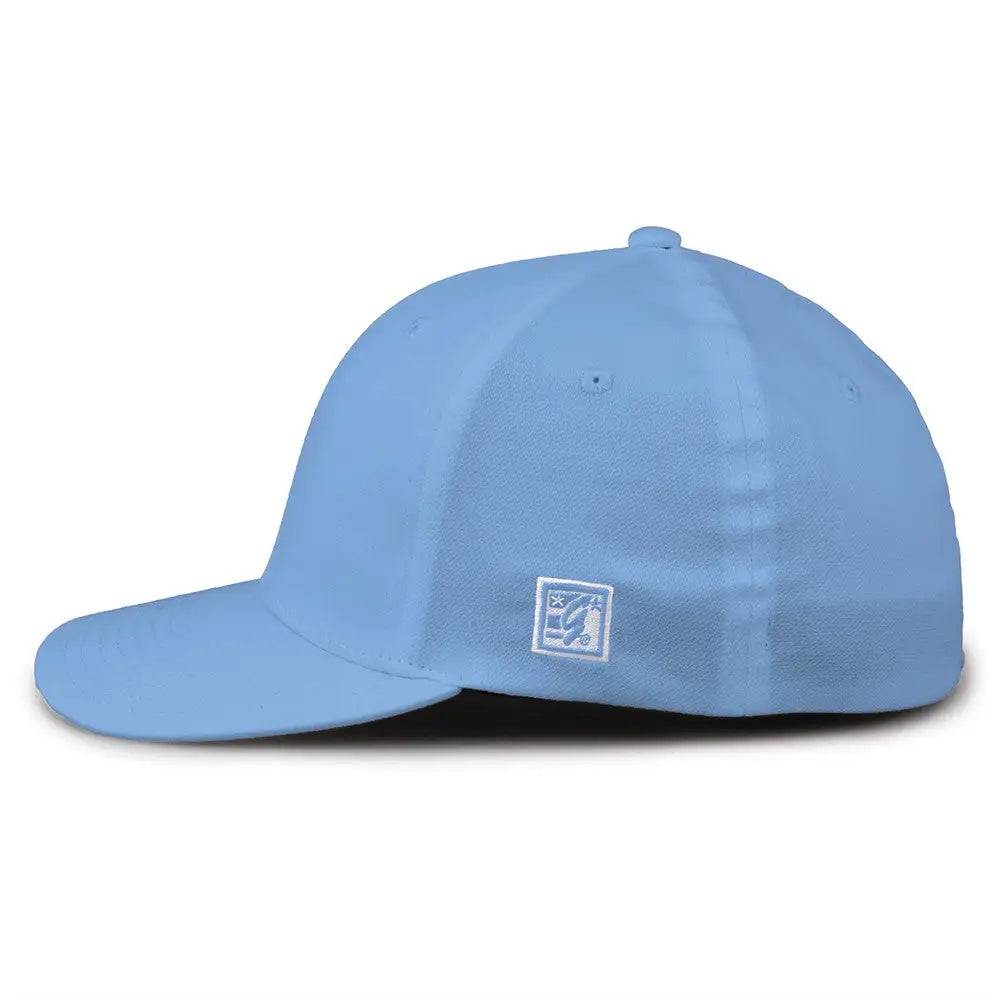 The Game GB514 Tri Blend Stretch Fit Cap - Columbia Blue