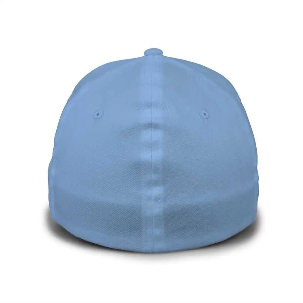 The Game GB514 Tri Blend Stretch Fit Cap - Columbia Blue