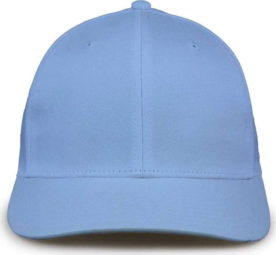 The Game GB514 Tri Blend Stretch Fit Cap - Columbia Blue