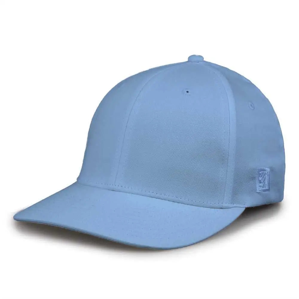 The Game GB514 Tri Blend Stretch Fit Cap - Columbia Blue