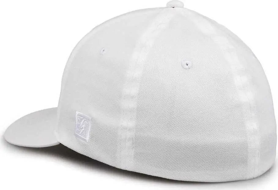The Game GB514 Tri Blend Stretch Fit Cap - White