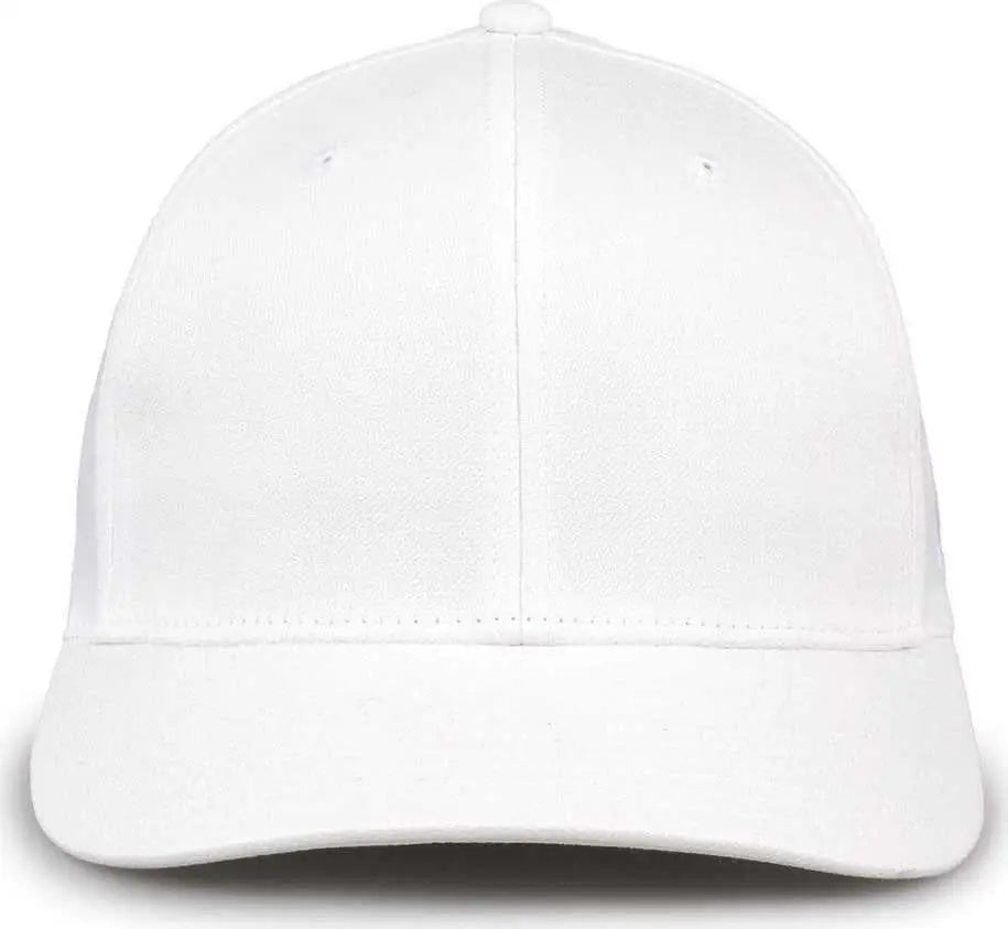 The Game GB514 Tri Blend Stretch Fit Cap - White