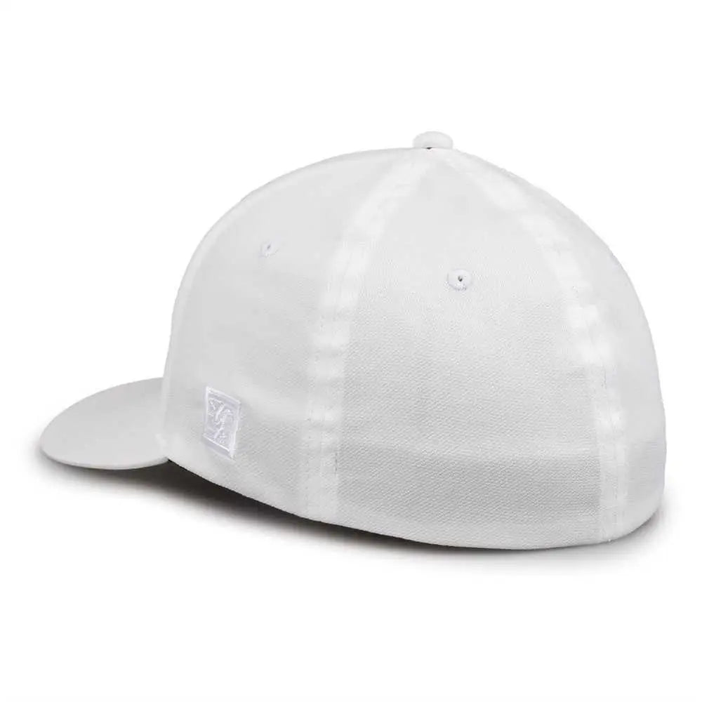 The Game GB514 Tri Blend Stretch Fit Cap - White