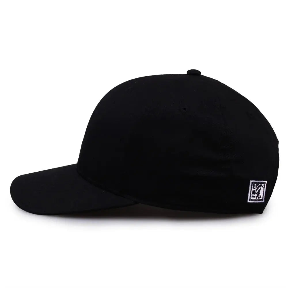 The Game GB515 Twill Snapback Cap - Black - Black / 6 7/8’’ - 7 5/8’’
