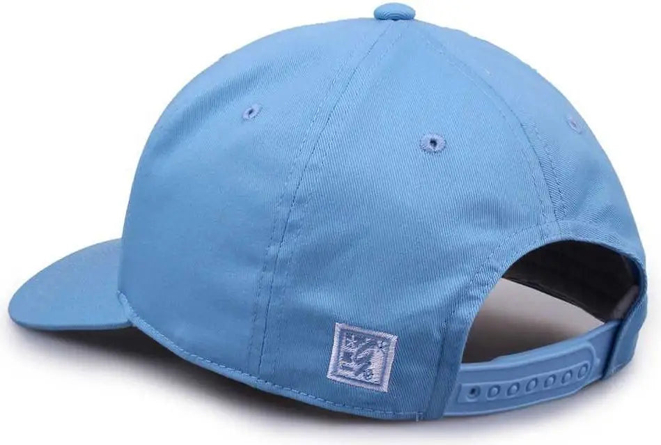 The Game GB515 Twill Snapback Cap - Columbia Blue - Columbia Blue / 6 7/8’’ - 7 5/8’’