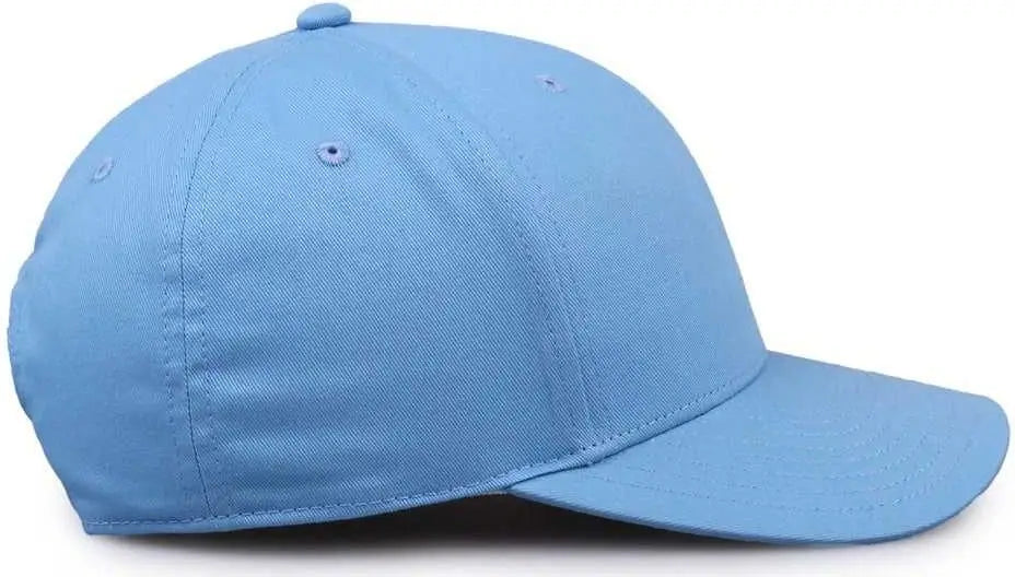 The Game GB515 Twill Snapback Cap - Columbia Blue - Columbia Blue / 6 7/8’’ - 7 5/8’’