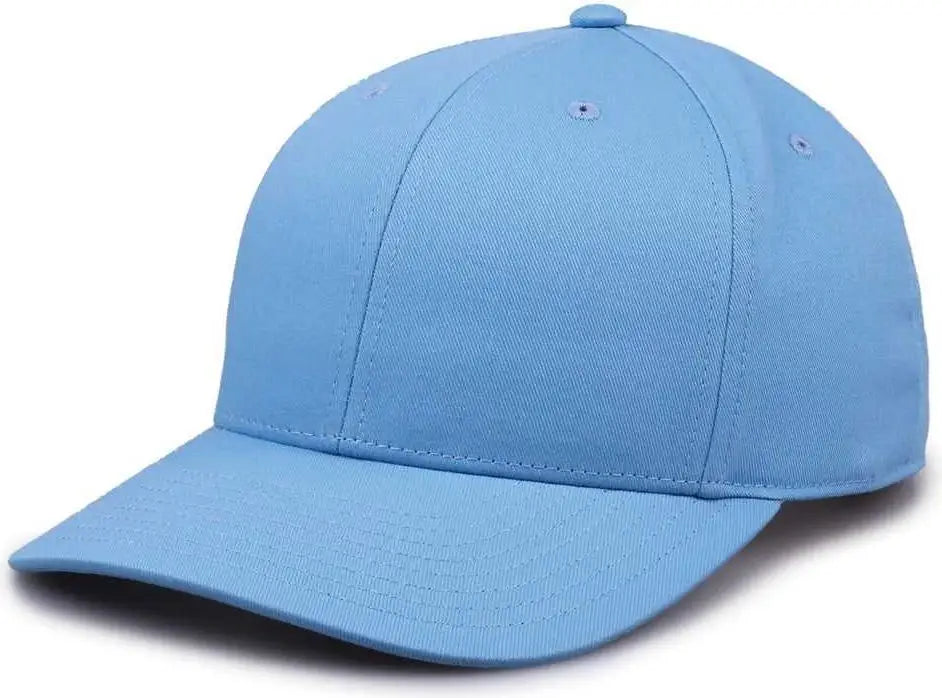 The Game GB515 Twill Snapback Cap - Columbia Blue - Columbia Blue / 6 7/8’’ - 7 5/8’’