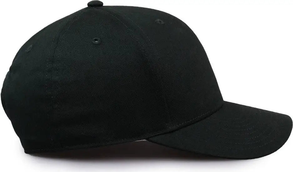 The Game GB515 Twill Snapback Cap - Dark Green - Forest / 6 7/8’’ - 7 5/8’’
