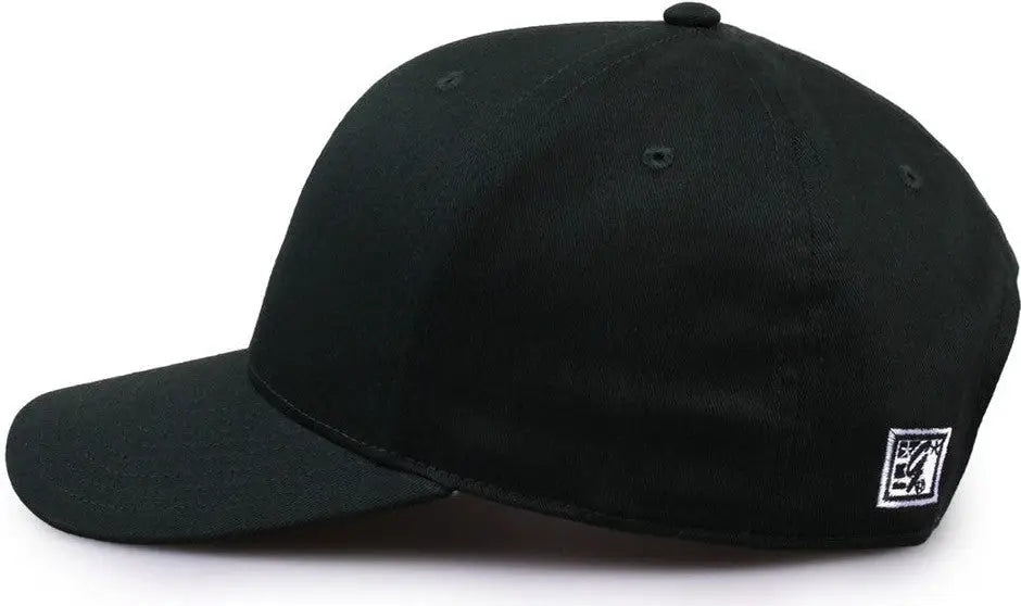 The Game GB515 Twill Snapback Cap - Dark Green - Forest / 6 7/8’’ - 7 5/8’’