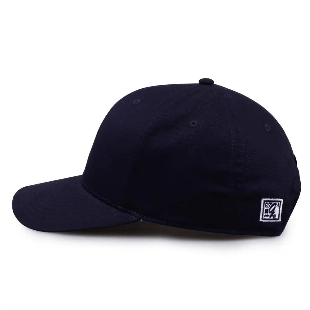 The Game GB515 Twill Snapback Cap - Navy - Navy / 6 7/8’’ - 7 5/8’’