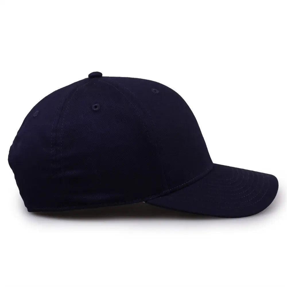 The Game GB515 Twill Snapback Cap - Navy - Navy / 6 7/8’’ - 7 5/8’’