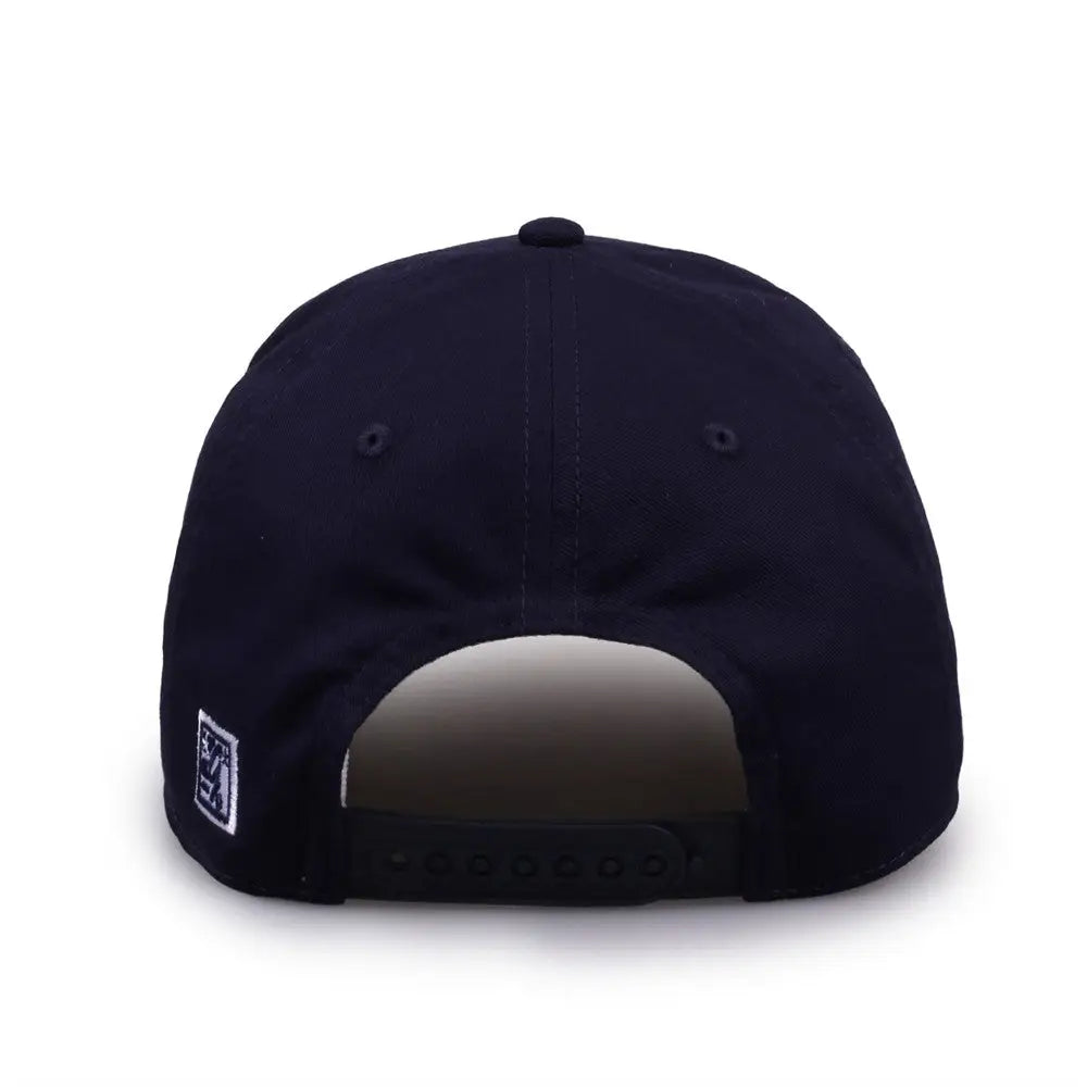 The Game GB515 Twill Snapback Cap - Navy - Navy / 6 7/8’’ - 7 5/8’’