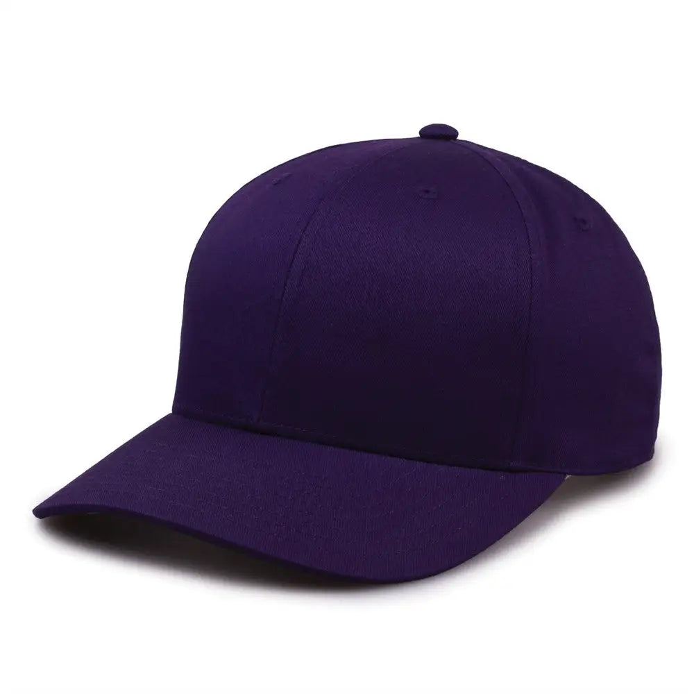 The Game GB515 Twill Snapback Cap - Purple - Purple / 6 7/8’’ - 7 5/8’’