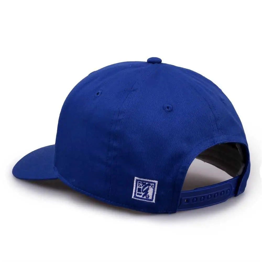 The Game GB515 Twill Snapback Cap - Royal - Royal / 6 7/8’’ - 7 5/8’’