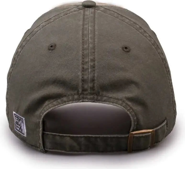 The Game GB516 Twill Color Block Cap - Khaki Sage - Khaki Green / 6 7/8’’ - 7 5/8’’