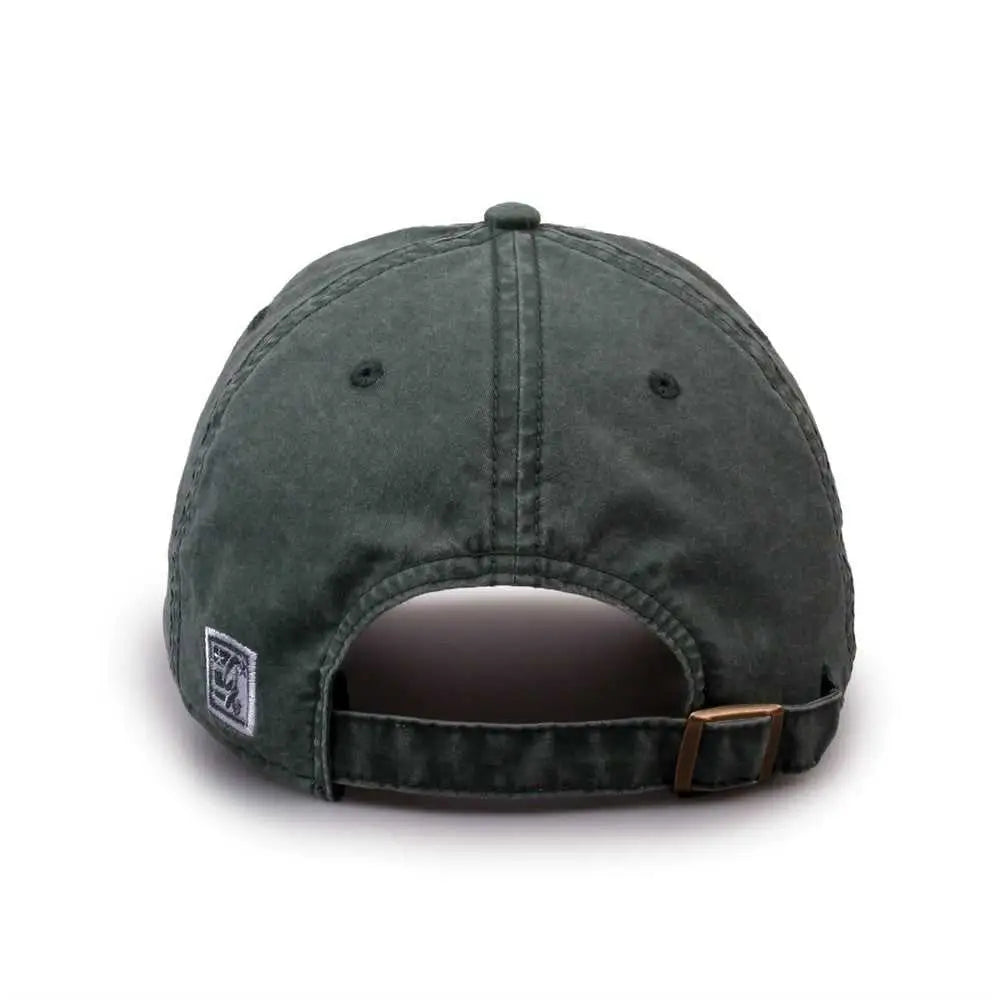 The Game GB516 Twill Color Block Cap - White Mallard Charcoal - White Dark Gray / 6 7/8’’ - 7 5/8’’