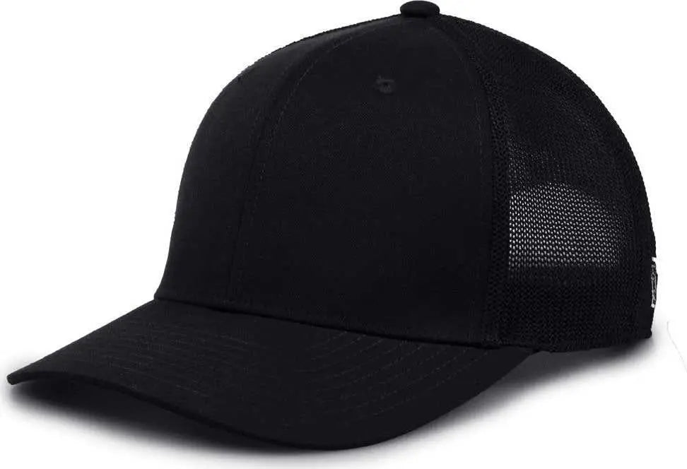 The Game GB518 Everyday Trucker Cap Black Black Black / 6 7/8’’ 7 5/8’’