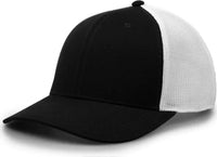 The Game GB518 Everyday Trucker Cap Black White Black White / 6 7/8’’ 7 5/8’’