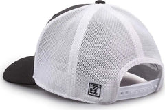 The Game GB518 Everyday Trucker Cap Dark Gray White Dark Gray White / 6 7/8’’ 7 5/8’’