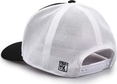The Game GB518 Everyday Trucker Cap Dark Green White Forest White / 6 7/8’’ 7 5/8’’