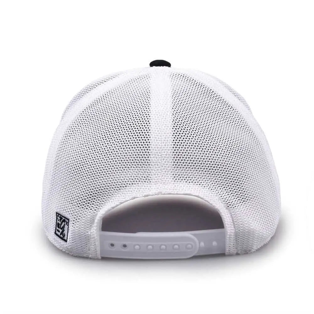 The Game GB518 Everyday Trucker Cap - Dark Green White - Forest White / 6 7/8’’ - 7 5/8’’