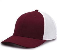 The Game GB518 Everyday Trucker Cap Maroon White Maroon White / 6 7/8’’ 7 5/8’’