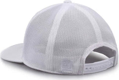 The Game GB518 Everyday Trucker Cap White White / 6 7/8’’ 7 5/8’’