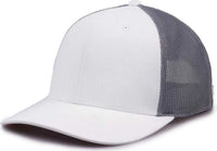 The Game GB518 Everyday Trucker Cap White Gray White Gray / 6 7/8’’ 7 5/8’’