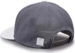 The Game GB518 Everyday Trucker Cap White Gray White Gray / 6 7/8’’ 7 5/8’’