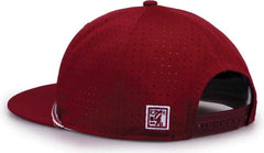 The Game GB519 Perforated GameChanger with Rope Cap Cardinal Cardinal / OSFM