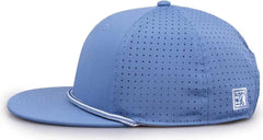 The Game GB519 Perforated GameChanger with Rope Cap Columbia Blue Columbia Blue / OSFM