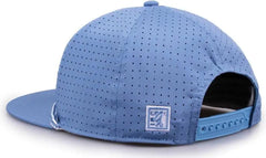 The Game GB519 Perforated GameChanger with Rope Cap Columbia Blue Columbia Blue / OSFM